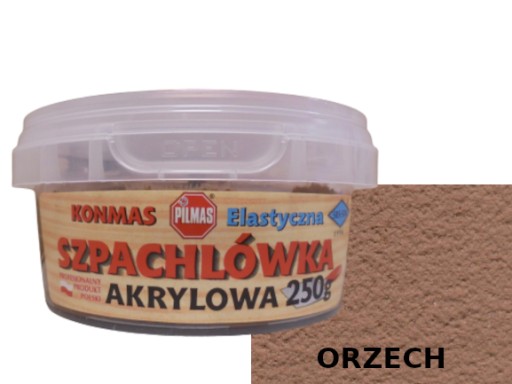 ELASTICKÝ AKRYLOVÝ TMEL KONMAS 250g ORech