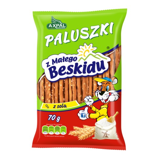 Axpal Axpal slané tyčinky solené 70 g 1 ks.