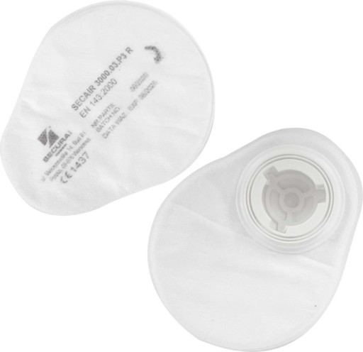 Filter Secair 3000.01 P1 R 2 kusy pre polomasky SECURA Lahti Pro L1201500