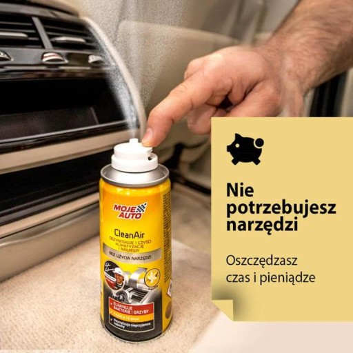 MY MY CAR CLEAN AIR REFRESH KLIM VANILKA