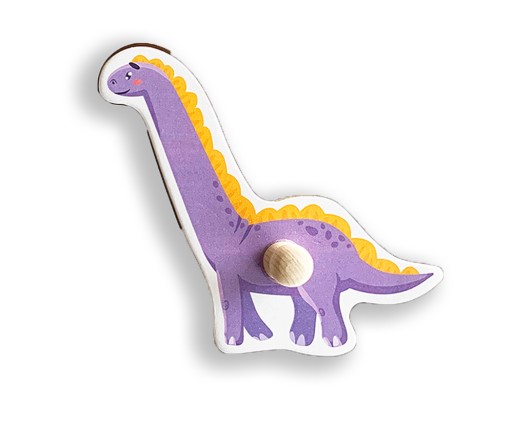 SMILY PLAY Montessori drevené puzzle dinosaury