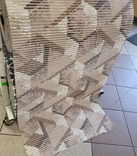 Metrová kúpeľňová predložka, mäkká, rýchloschnúca, 65 cm x 10 cm, MAT-013