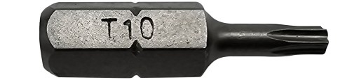 BIT DO SKRUTKOVAČOV TX 10 25mm STAR TORX COBIT 1ks