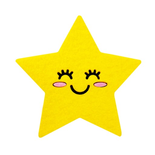STAR BAND, ŽLTÝ FILT STAR OUTFIT