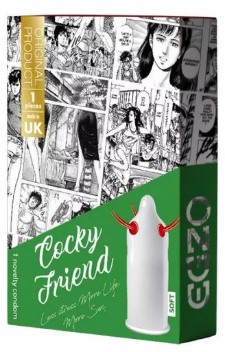 EGZO COCKY FRIEND KONDÓMY S MÄKKÝMI ORIEŠKAMI