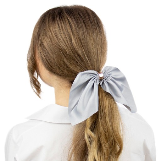 Gumička do vlasov SCRUNCHIES BOWN, šedá