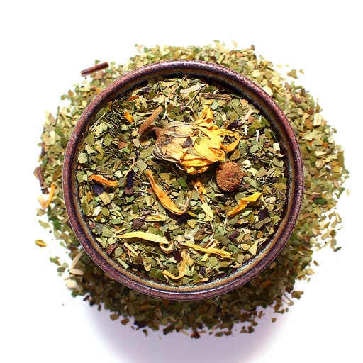 Yerba Mate Zelená GUAYUSA 50g Vzorka Despalada Sin