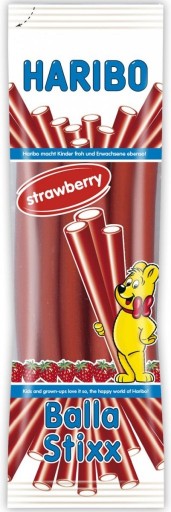 Haribo Balla Stixx Erdbeere Jahodové želé 200 g