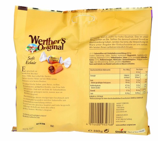 Werther's Original Karamelové cukríky Eclairs 180g