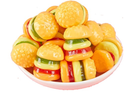 Trolli Hamburger Mini želé fazuľky 10 ks z Nemecka, balenie mini burger setu