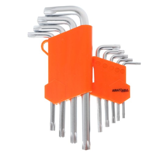 TORX SÚPRAVA SIMUSOVÝCH KĽÚČOV 9 KUSOV SÚPRAVA SÚMRAK T10-T50 KD10295