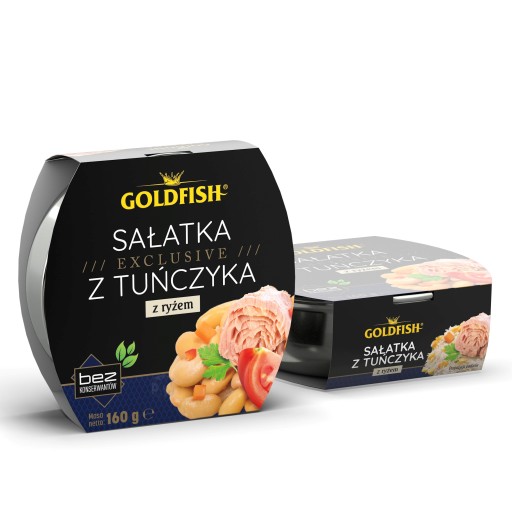 ŠALÁT S TUNIAKOM A RYŽOU SO ZLATOU RYŽOU