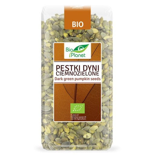 Tmavo zelené tekvicové semienka, bio, 350 g