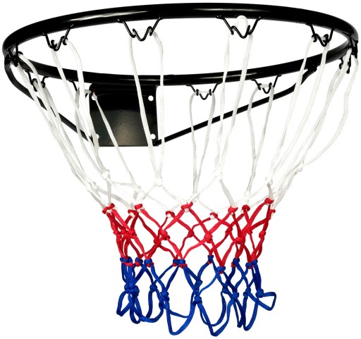 Sieť na basketbalové koše 45 cm OUTDOOR Farebné 12 rúčok