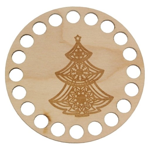 BSZ258-E Podložka podložky - gravírovanie, kruh 10 cm - choi