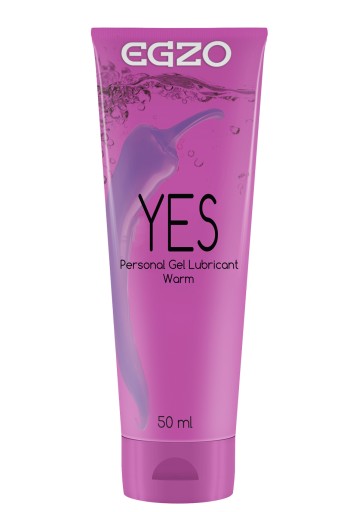 EGZO YES Hrejivý intímny gél ľahká voda 50 ml Sex umocňuje zážitky