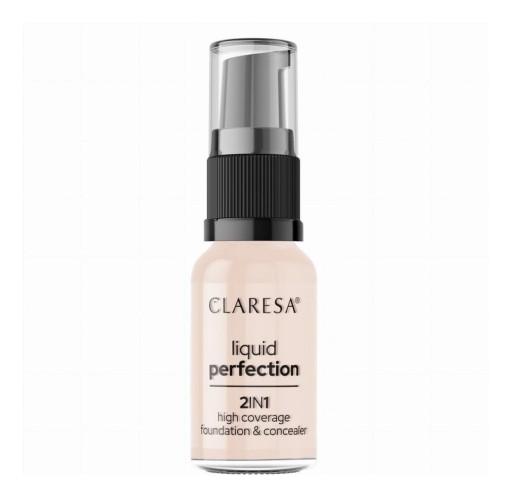 Claresa Liquid Perfection 2v1 ľahký korektor (101)