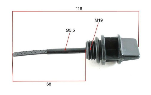 Ukazovateľ hladiny paliva pre skúter 2T 4T GY6 125 150