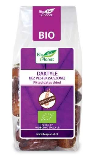 BEZSEMENNÉ SUŠENÉ DATLE, BEZLEPKU, BIO 150 G - BIO PLANÉTA