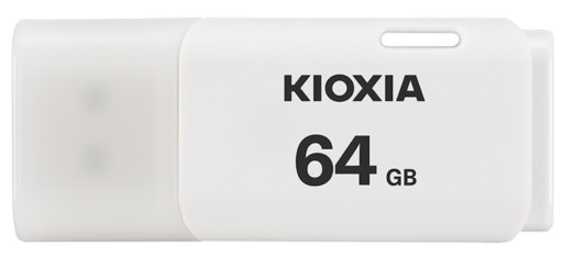 KIOXIA 64GB USB 2.0 kľúč Hayabusa U202 WHITE