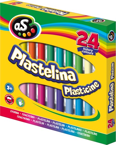 ASTRA PLASTELINA AS 24 farieb POĽSKÝ produkt