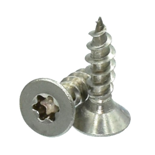 4,5x25 KUŽEĽOVÉ TORX SKRUTKY DO DREVA, NEREZ, 100 NÁBYTOK.