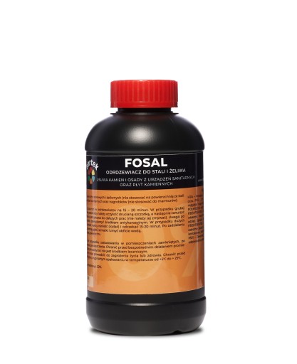 FOSAL ODSTRAŇOVANIE HRDZE PRE LIATINU 500ML + 5%