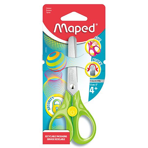 Maped Bezpečnostné nožnice cmgreen