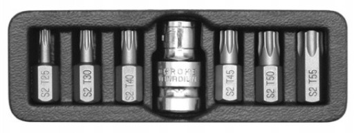 YATO - HROTY SKRUTKOVAČOV TORX - 7 PRVKOV.