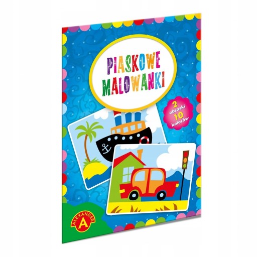 STRÁNKY PIESKOVÉ MAĽOVANIE LOĎ A AUTO AUTO 6+