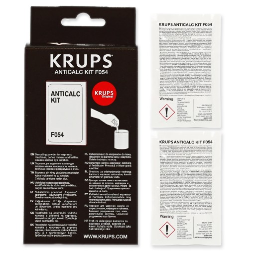 Krups YX103401 F054 odstraňovač vodného kameňa - 2 vrecká