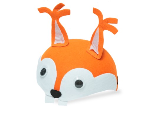 KLOBÚK VEVERIČKA, ORANŽOVÁ VEVERIČKA OUTFIT