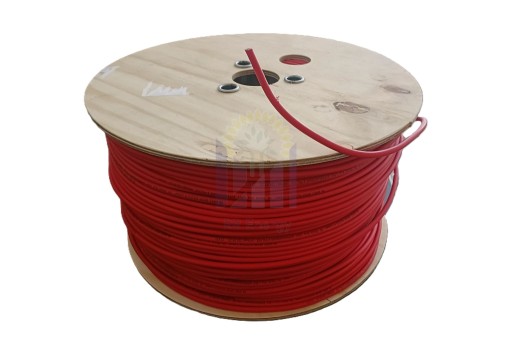 SOLÁRNY KÁBEL DRÔT 6mm2 (ČERVENÝ) H1Z2Z2-K 6mm dĺžka: 1m.