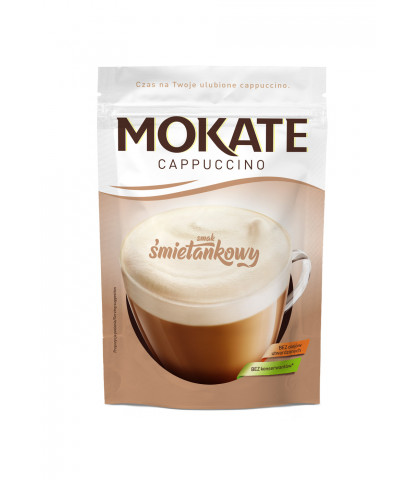 Mokate cappuccino káva 100 g Krémová