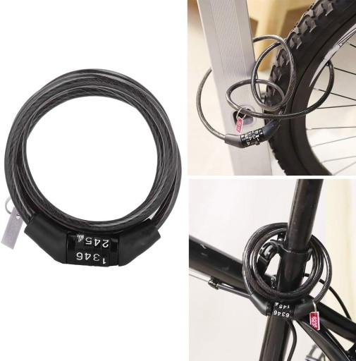 PEVNÉ HESLO ZÁMKU BICYKLA PROTI KRÁDEŽI