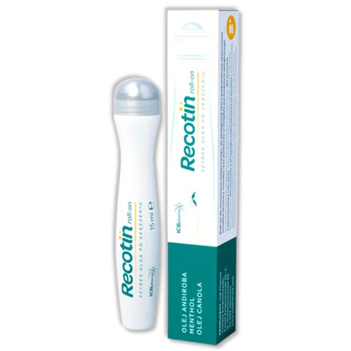 Recotin, roll-on na bodnutie hmyzom, zmierňuje svrbenie 15 ml