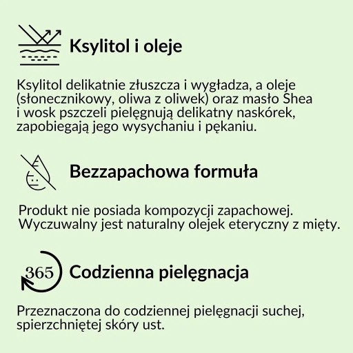 SYLVECO Mint rúž s peelingom