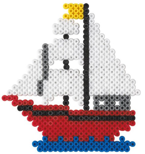 Štvorcová podložka veľká na korálky HAMA Pyssla