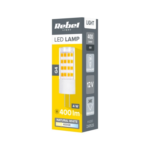 LED svietidlo Rebel 4W G4 4000K 12V