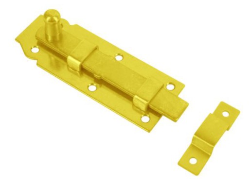 ZÁPADKA BRÁNY S PLOCHÝM ZÁMKOM, ROVNÁ, 80x30x2,5mm