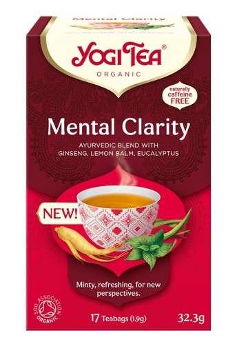 Čaj Yogi Mental Clarity (17 x 1,9 g)