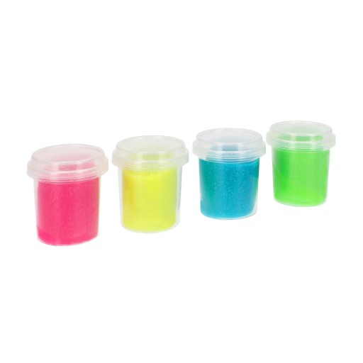 HRAJÚCA HLINA SET 4 GLITROVÝCH FARIEB