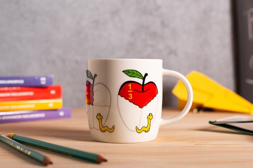 Hrnček pre dieťa, veselý matematik Altom Design School, porcelán, 300 ml