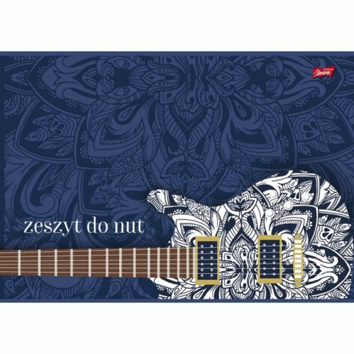 Zošit s notami A5, 16 listov Unipap