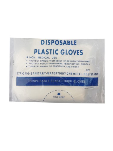 Fóliové rukavice Veľkosť Universal C2C 100 ks. HDPE