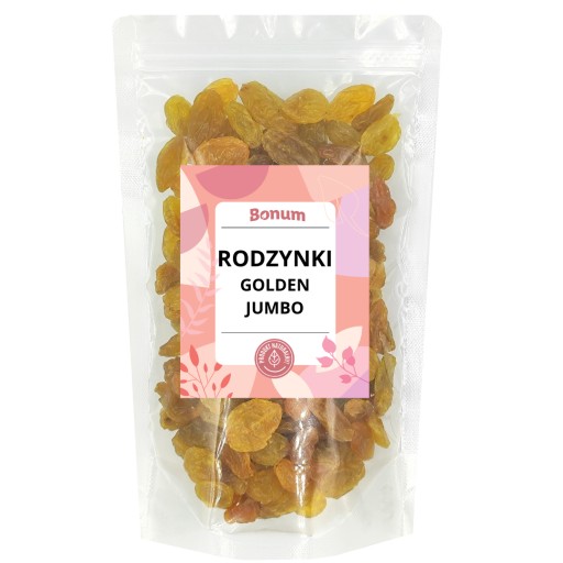 Zlaté Jumbo Hrozienka LARGE svetlozlaté 250g KVALITNÉ lahodné čerstvé