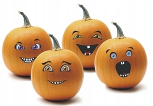 ZÚBKY NA DEKORÁCIU HALLOWEENSKEJ TEKVICE