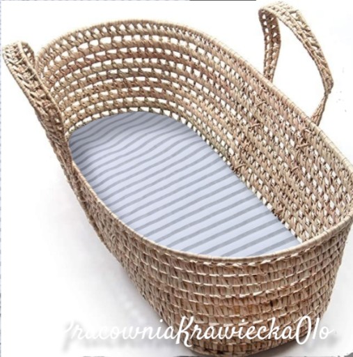 PLACHTA DO KOŠÍKA ČASŤ Sivé pruhy