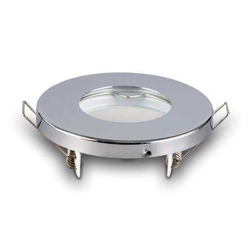 Halogénové stropné svietidlo IP44 CHROME pre LED