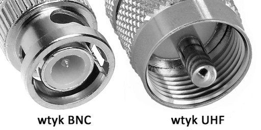 RF anténny adaptér BNC/wt-UHF/UC1/wt 50Ohm